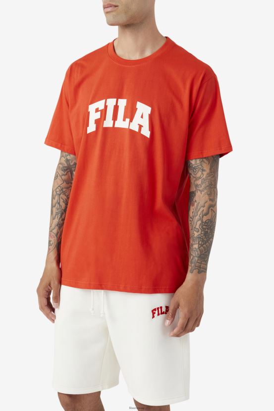rojo fuego/blanco FILA camiseta fila cody rojo fuego/blanco 6L8PR2294