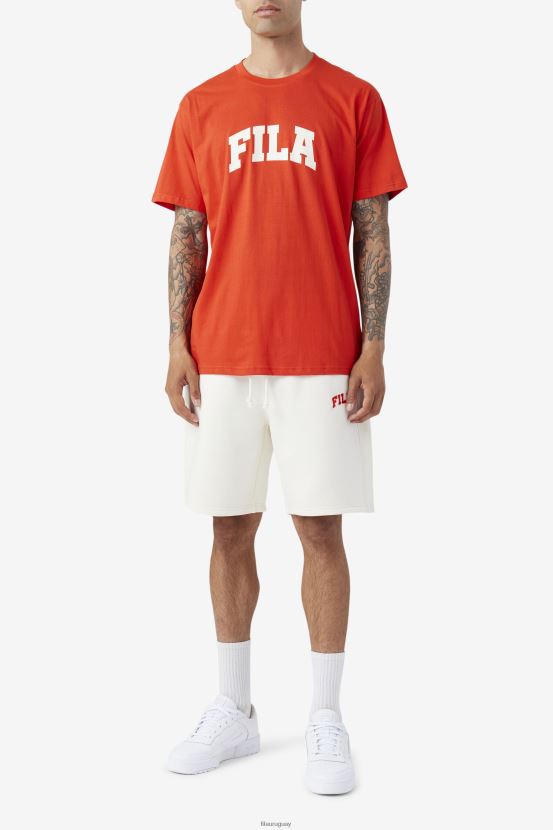 rojo fuego/blanco FILA camiseta fila cody rojo fuego/blanco 6L8PR2294
