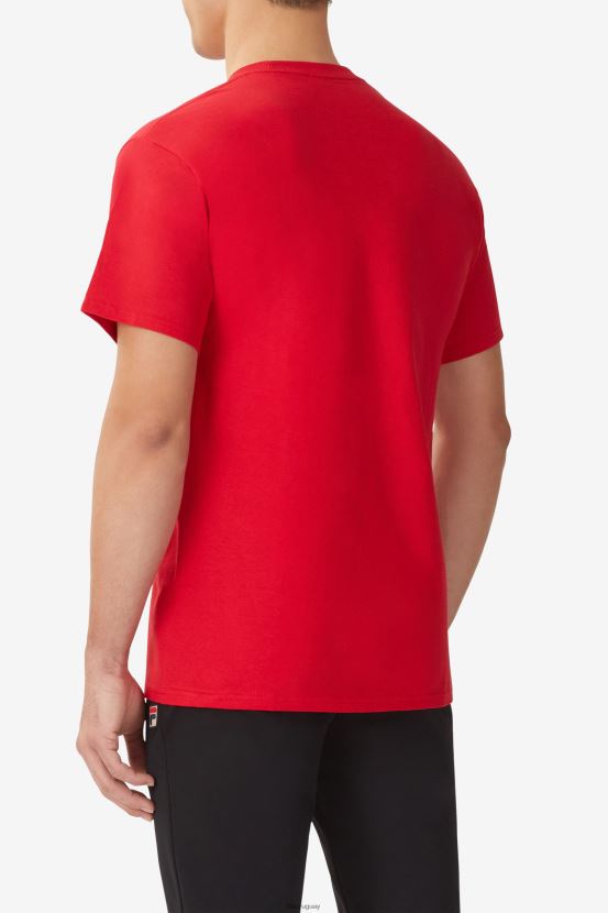 rojo/negro/blanco FILA Camiseta fila hombre logo rojo/negro/blanco 6L8PR2271