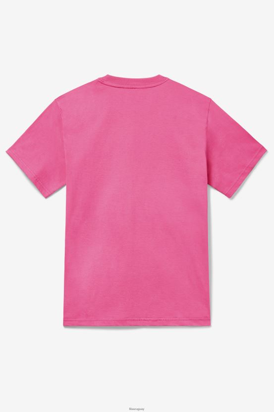 rosa carmín FILA fila carmine rose camiseta eagle para hombre 6L8PR2286