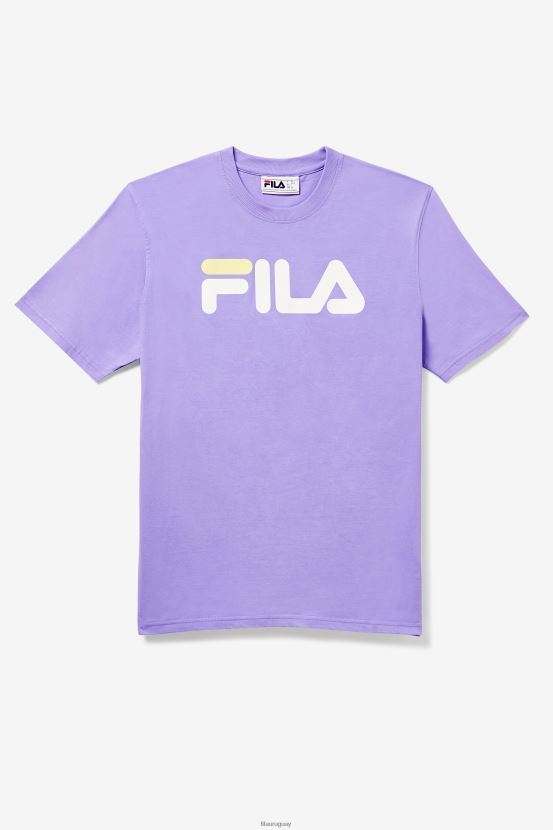 tulipán violeta FILA camiseta eagle para hombre fila violeta tulipán 6L8PR2284