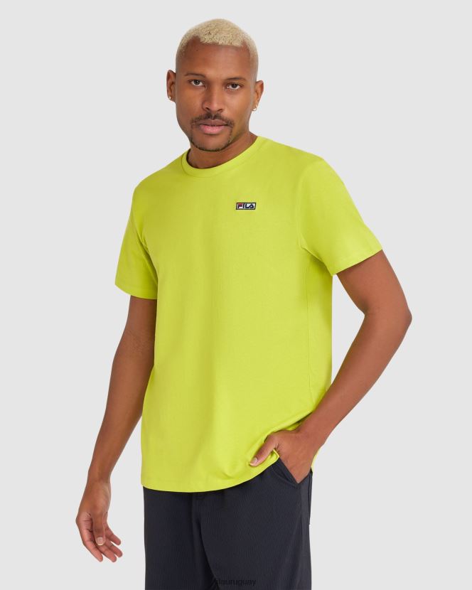 verde cítrico FILA camiseta fila cian verde citrico para hombre 6L8PR22412