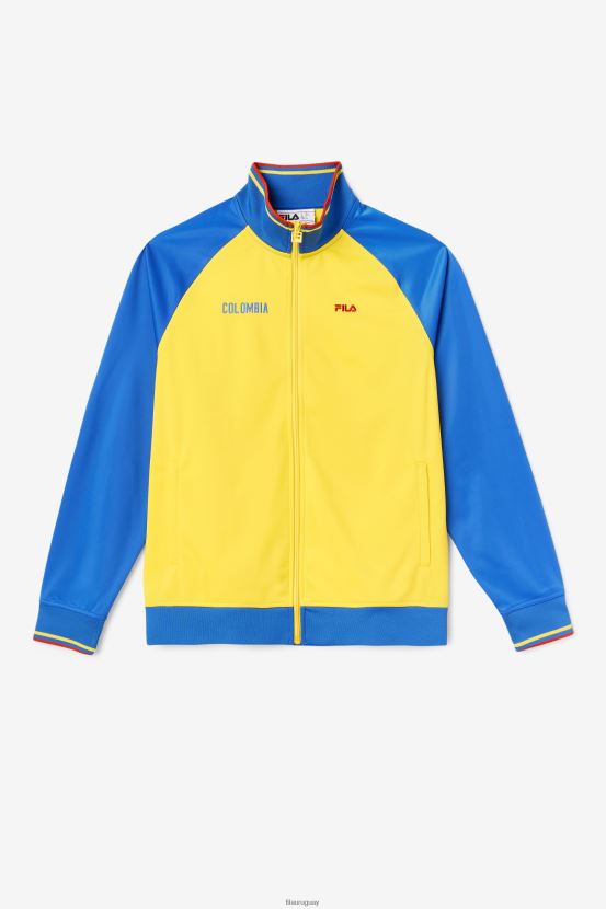 amarillo/azul lapislázuli/rojo fuego FILA chaqueta deportiva colombia amarilla/azul lapislázuli/rojo fuego fila 6L8PR2918