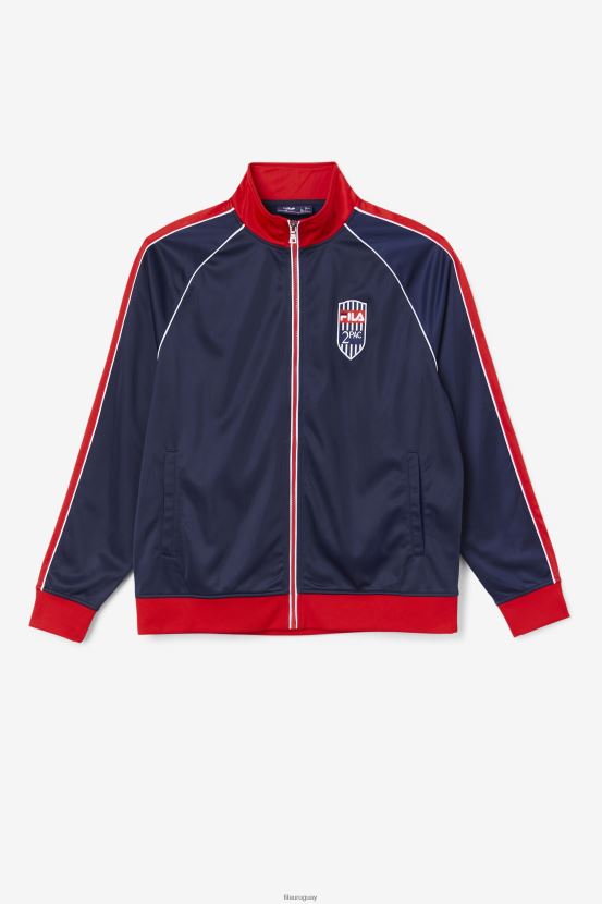 azul marino/rojo/blanco FILA Chaqueta deportiva 2pac azul marino/rojo/blanco fila 6L8PR2893