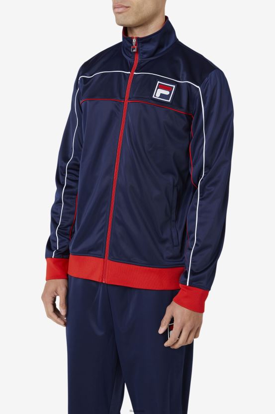 azul marino/rojo/blanco FILA fila chaqueta de chándal wayan azul marino/rojo/blanco 6L8PR2904