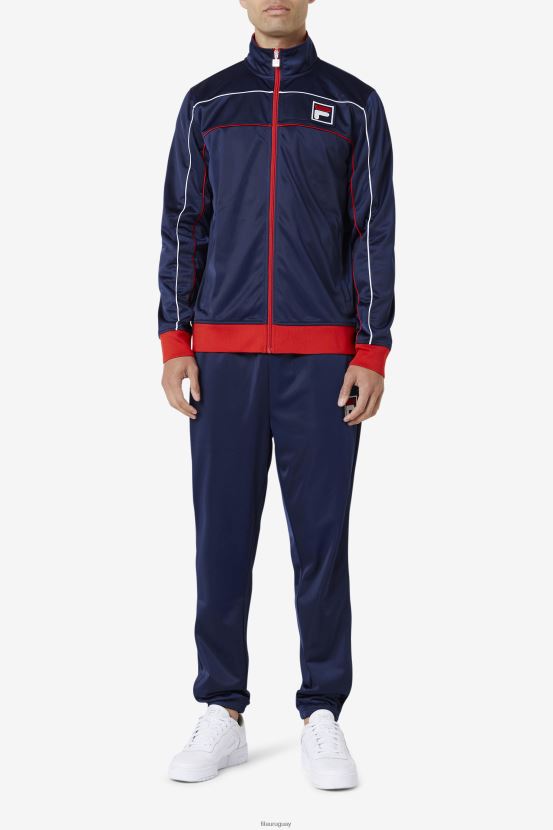 azul marino/rojo/blanco FILA fila chaqueta de chándal wayan azul marino/rojo/blanco 6L8PR2904