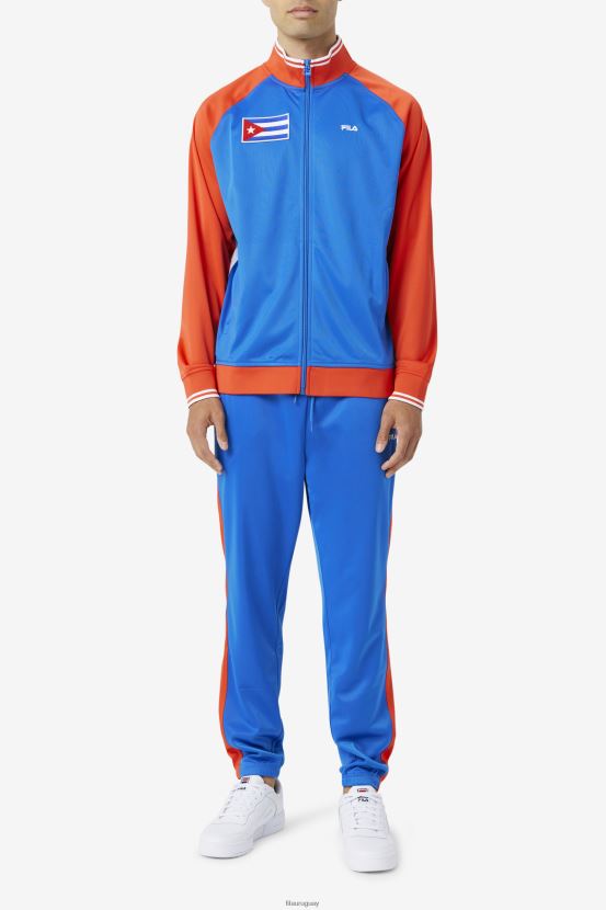 azul/rojo fuego FILA pantalón fila azul/rojo fuego cuba 6L8PR2916