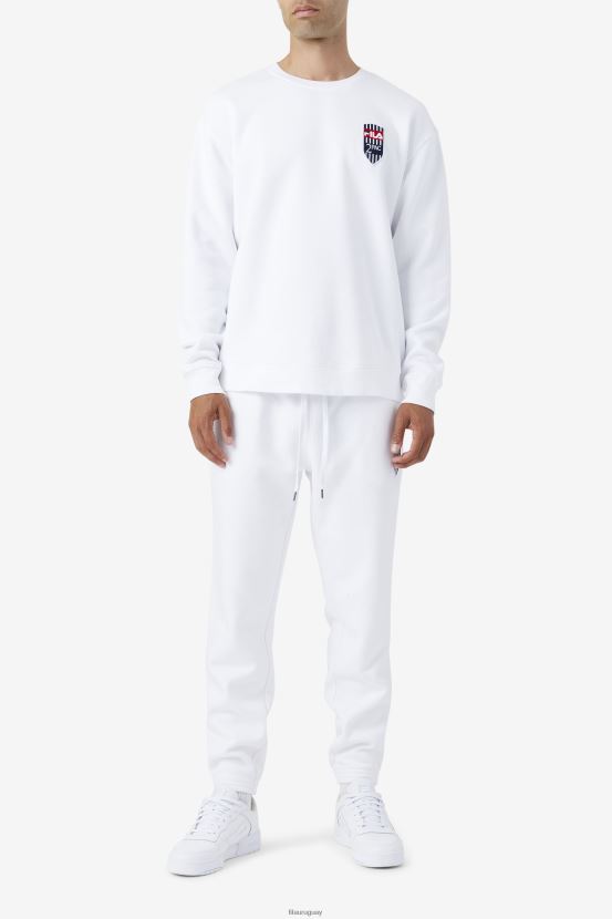 blanco FILA jogging fila 2pac blanco 6L8PR2897