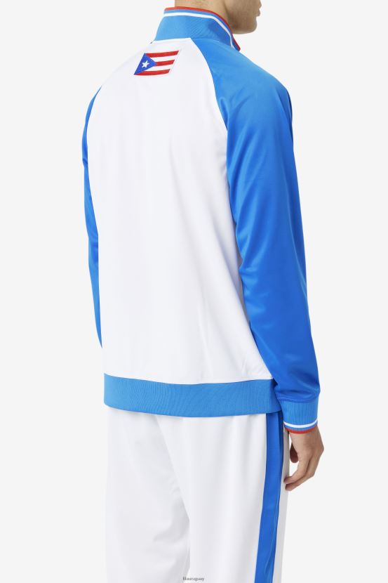 blanco/azul/rojo fuego FILA fila chaqueta deportiva puerto rico blanca/azul/rojo fuego 6L8PR2910