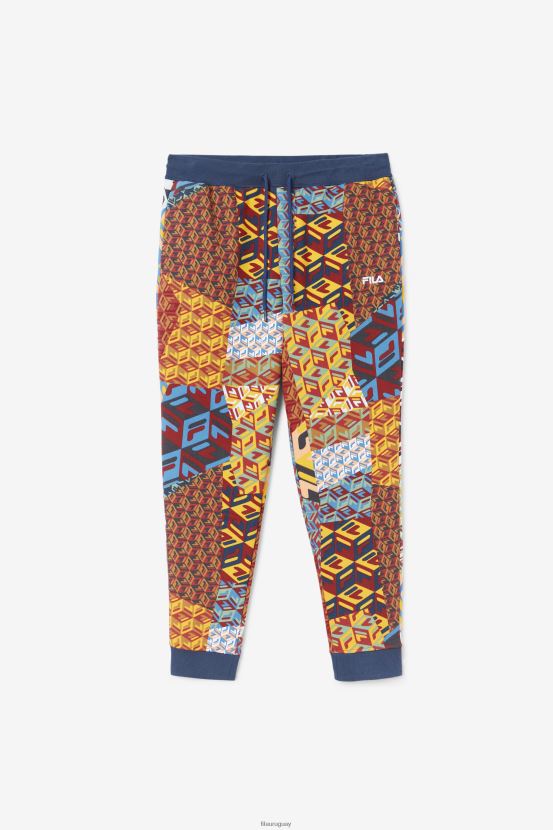estampado amarillo/océano FILA jogging fila amarillo print/ocean amay 6L8PR2946