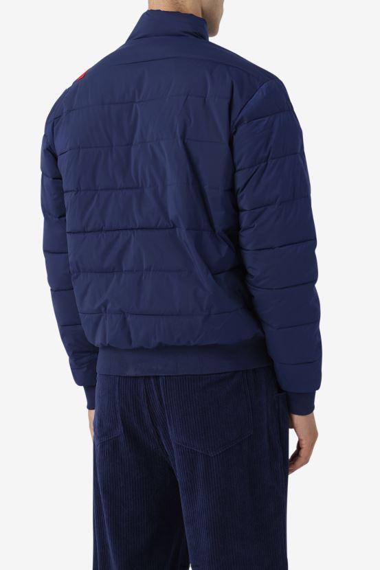 Armada FILA chaqueta acolchada brody azul marino de fila 6L8PR2766