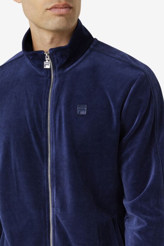Armada FILA chaqueta de velour general azul marino fila 6L8PR2815