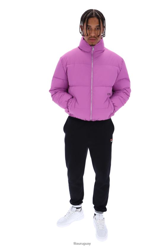 FILA chaqueta acolchada lisa unisex delta fila 6L8PR23330