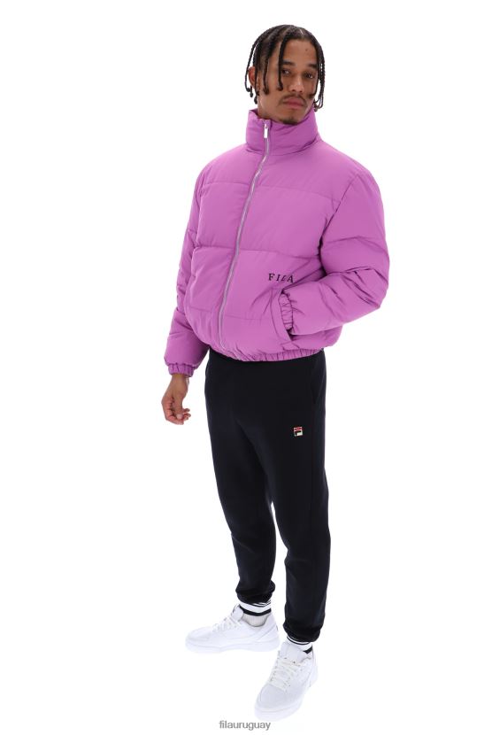 FILA chaqueta acolchada lisa unisex delta fila 6L8PR23330