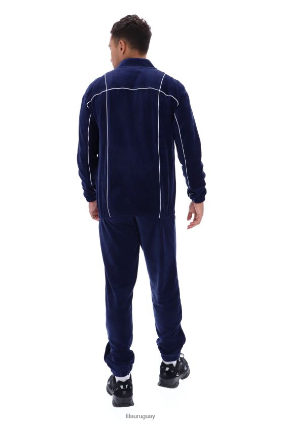 FILA fila colmillo clásico velour track top 6L8PR23329