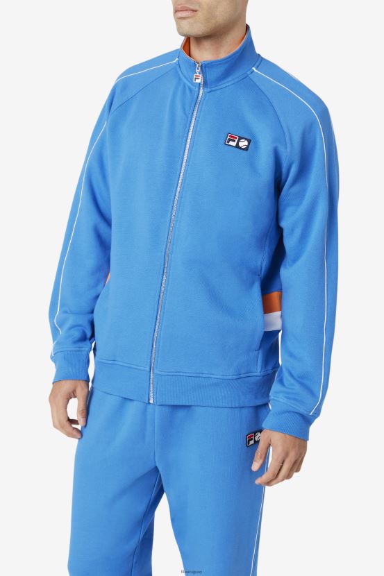 azul fuerte/blanco/rosa coral FILA chaqueta deportiva sutton azul fuerte/blanco/rosa coral fila 6L8PR2876
