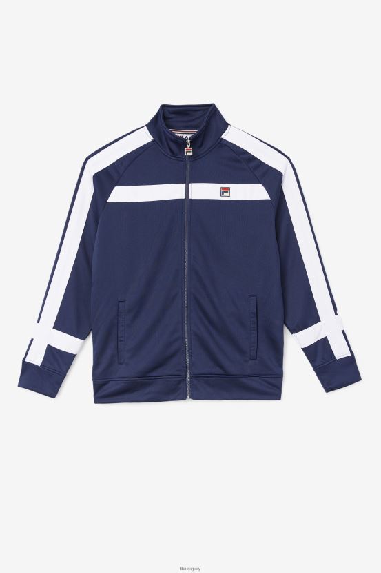 azul marino/blanco FILA chaqueta fila azul marino/blanca renzo 6L8PR2808