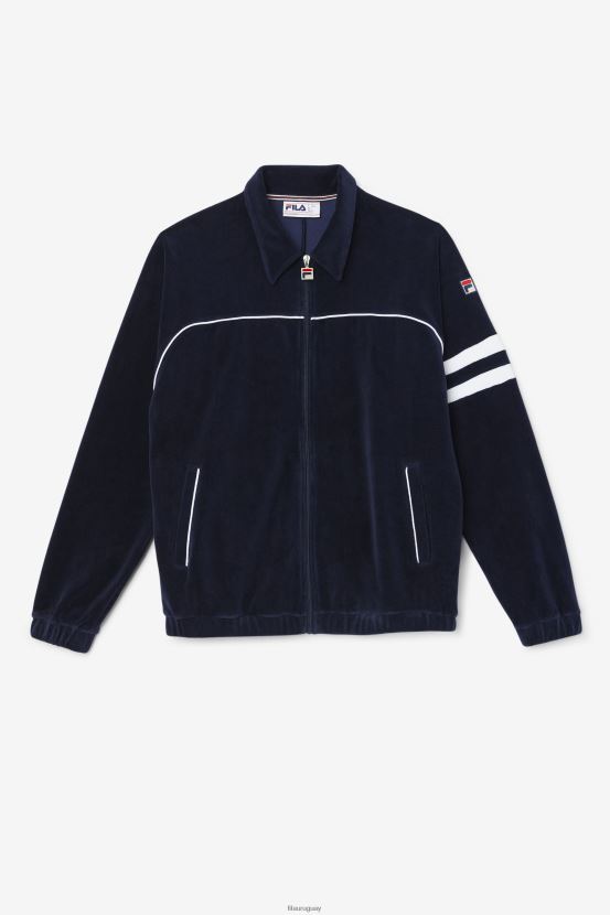azul marino/blanco FILA fila verdy chaqueta de terciopelo azul marino/blanco 6L8PR2781