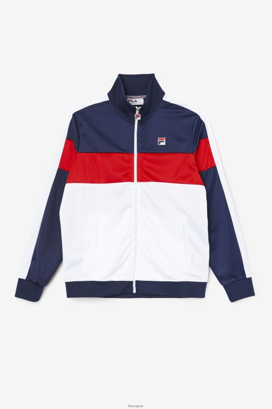 azul marino/blanco/rojo FILA chaqueta deportiva de montaje azul marino/blanco/rojo fila 6L8PR2779