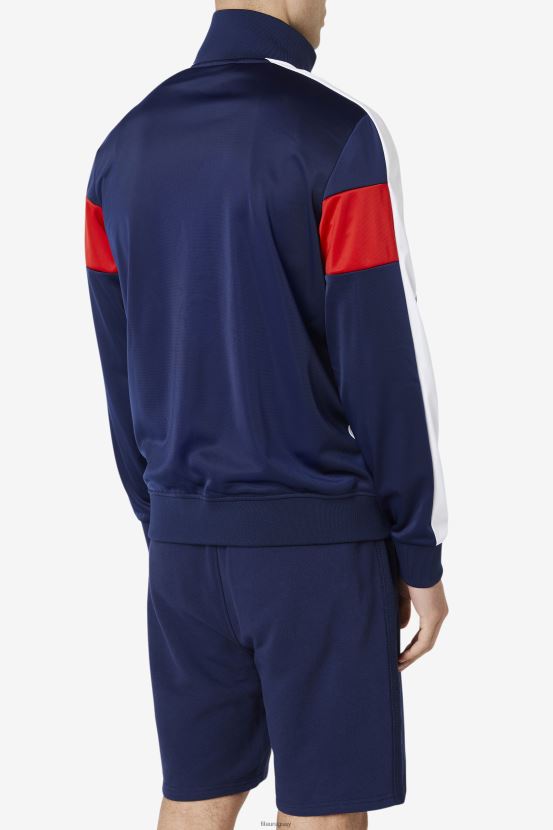 azul marino/blanco/rojo FILA chaqueta deportiva de montaje azul marino/blanco/rojo fila 6L8PR2779