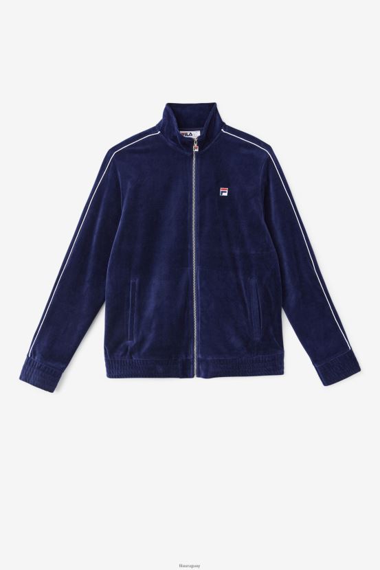 azul marino/blanco/rojo FILA fila chaqueta de terciopelo general azul marino/blanco/rojo 6L8PR2814