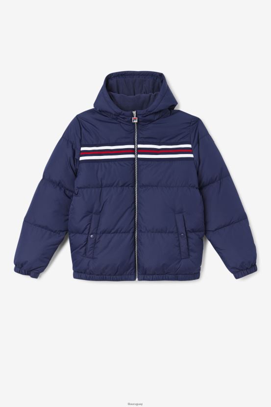 azul marino/rojo FILA chaqueta acolchada fila jake azul marino/rojo 6L8PR2765