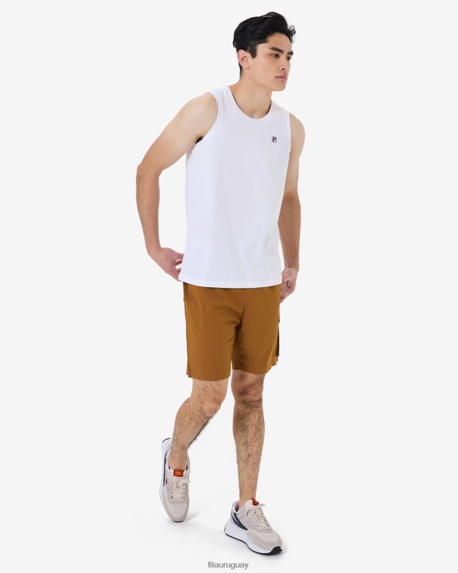 blanco FILA Camiseta sin mangas fila Heritage Badge para hombre blanca 6L8PR22563