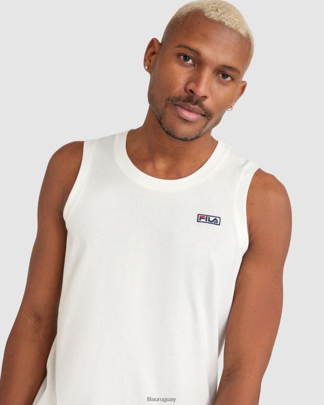 blanco FILA fila tanque cian hombre blanco 6L8PR22354