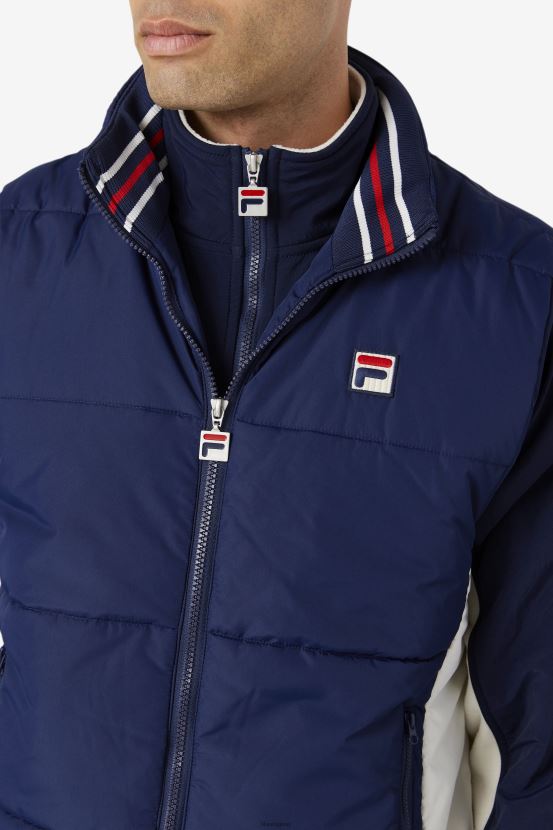 chaquetón/gardenia FILA chaleco fila peacoat/gardenia matias 6L8PR2790