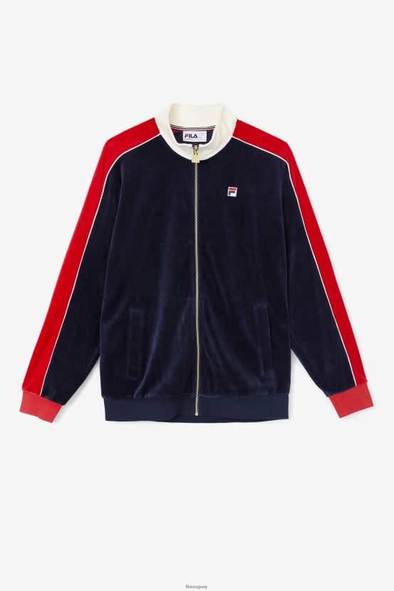 chaquetón/gardenia/rojo FILA chaquetón/gardenia/rojo fila cima velour chaqueta 6L8PR2825