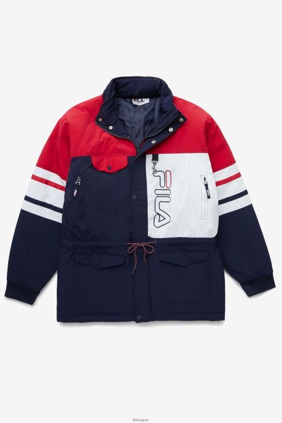 chaquetón/rojo/blanco FILA chaquetón/rojo/blanco fila golia parka 6L8PR2789