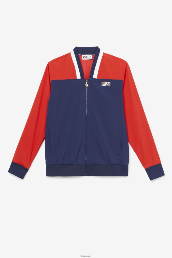 chaquetón/rojo/blanco FILA chaquetón/rojo/blanco fila x the museum track chaqueta fila 6L8PR2834