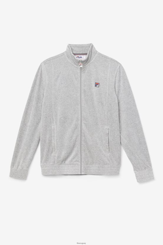 cuero gris FILA Chaqueta de terciopelo o-fit gris jaspeado fila 6L8PR2827