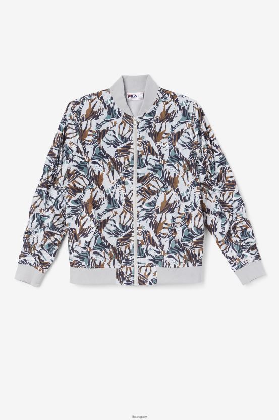 estampado de jirafa FILA chaqueta bomber mav con estampado de jirafa fila 6L8PR2768
