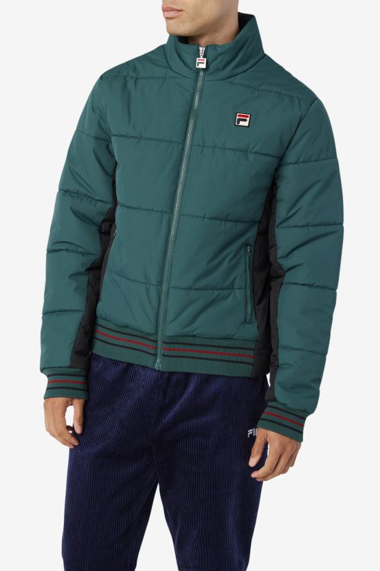 insecto de junio/negro FILA fila watson chaqueta acolchada junio bug/negro 6L8PR2793