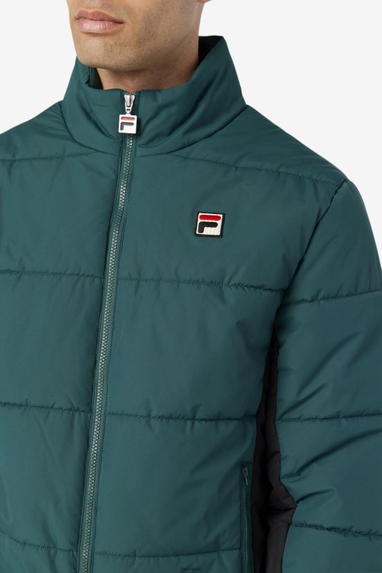 insecto de junio/negro FILA fila watson chaqueta acolchada junio bug/negro 6L8PR2793