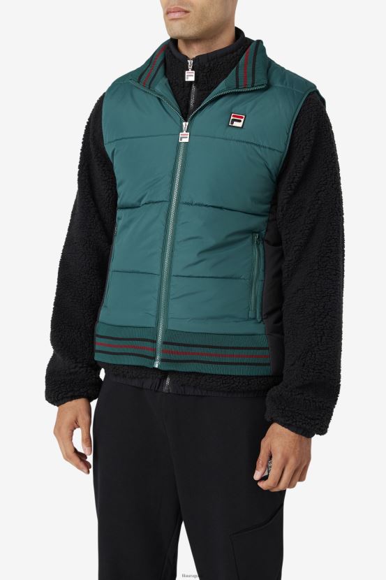 insecto de junio/negro FILA matias vest june bug/negro fila 6L8PR2791
