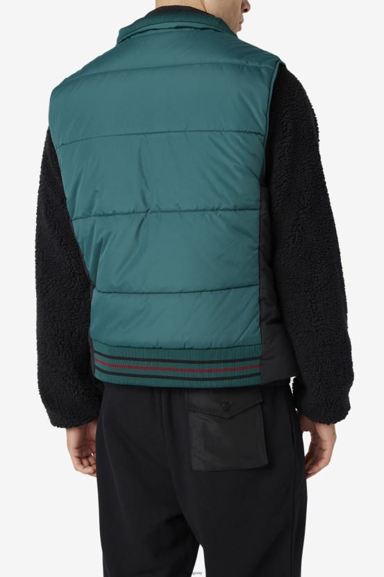 insecto de junio/negro FILA matias vest june bug/negro fila 6L8PR2791