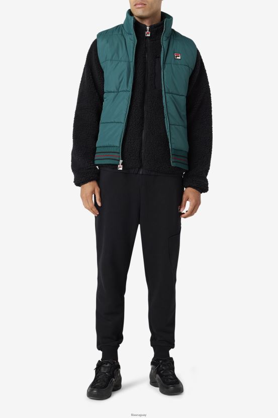 insecto de junio/negro FILA matias vest june bug/negro fila 6L8PR2791