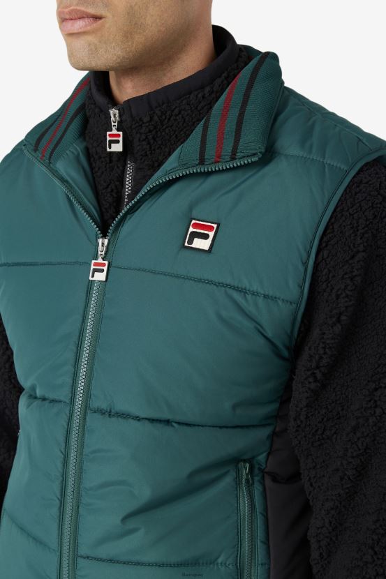 insecto de junio/negro FILA matias vest june bug/negro fila 6L8PR2791