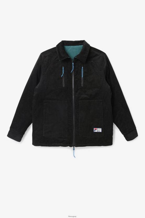 insecto negro/junio FILA chaqueta reversible fila negro/june bug crank 6L8PR2792