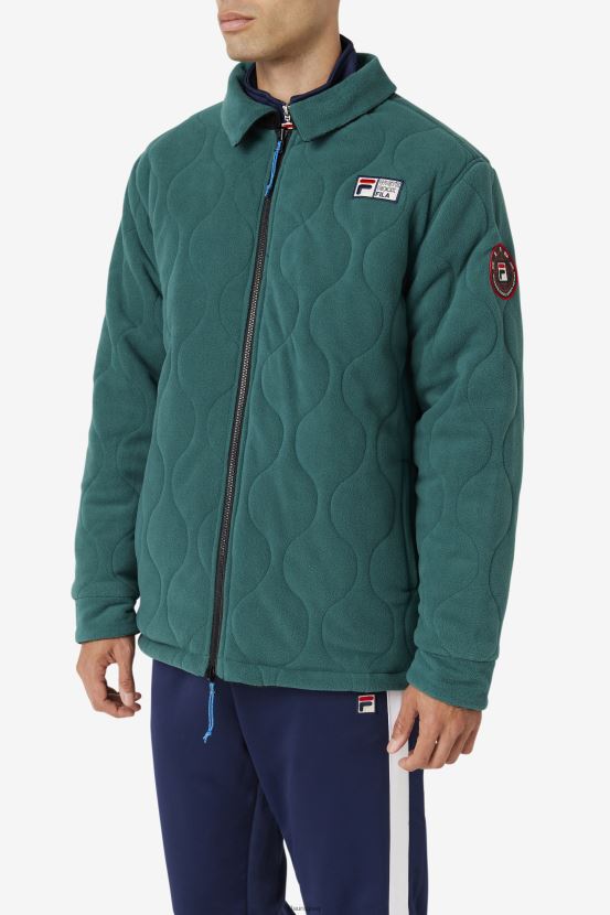 insecto negro/junio FILA chaqueta reversible fila negro/june bug crank 6L8PR2792