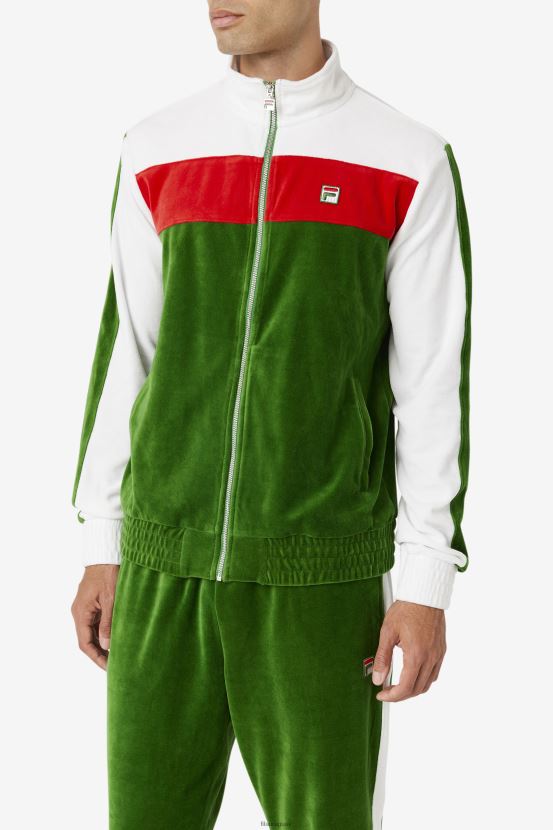 jardín formal/blanco/rojo FILA chaqueta de terciopelo brice jardín formal/blanco/rojo fila 6L8PR2821