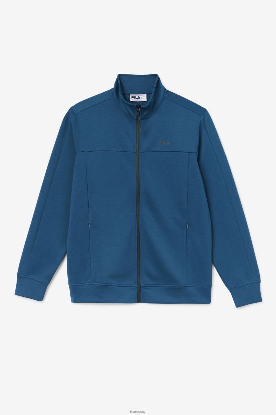 mayólica azul/negro FILA chaqueta con cremallera gonal fila mayólica azul/negro 6L8PR2872