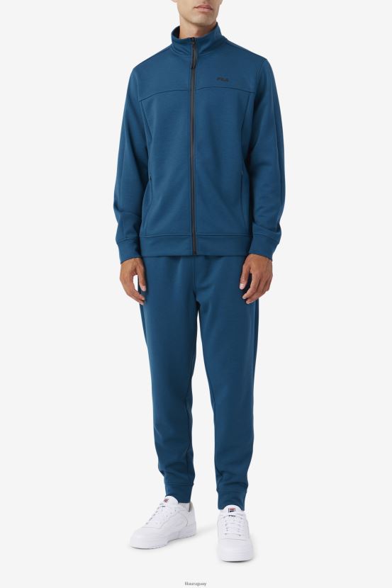 mayólica azul/negro FILA chaqueta con cremallera gonal fila mayólica azul/negro 6L8PR2872