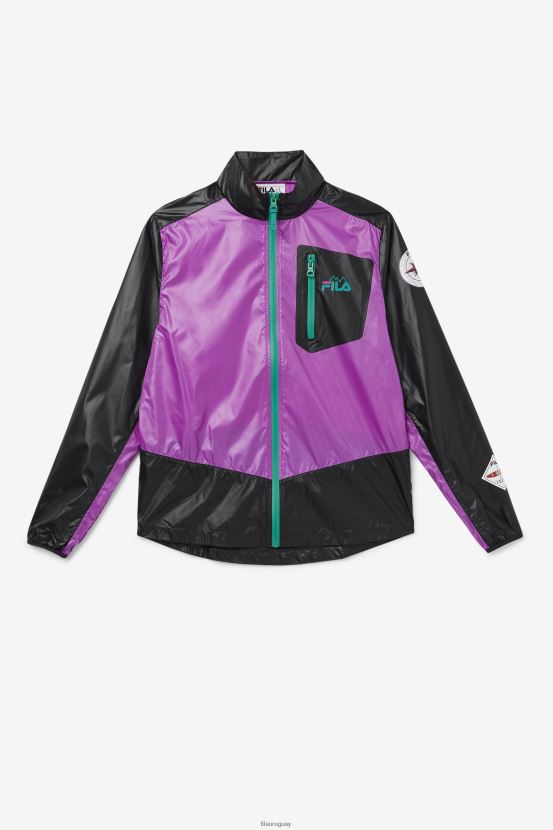 morado/negro/verde FILA chaqueta pinnacle fila violeta/negro/verde 6L8PR2836