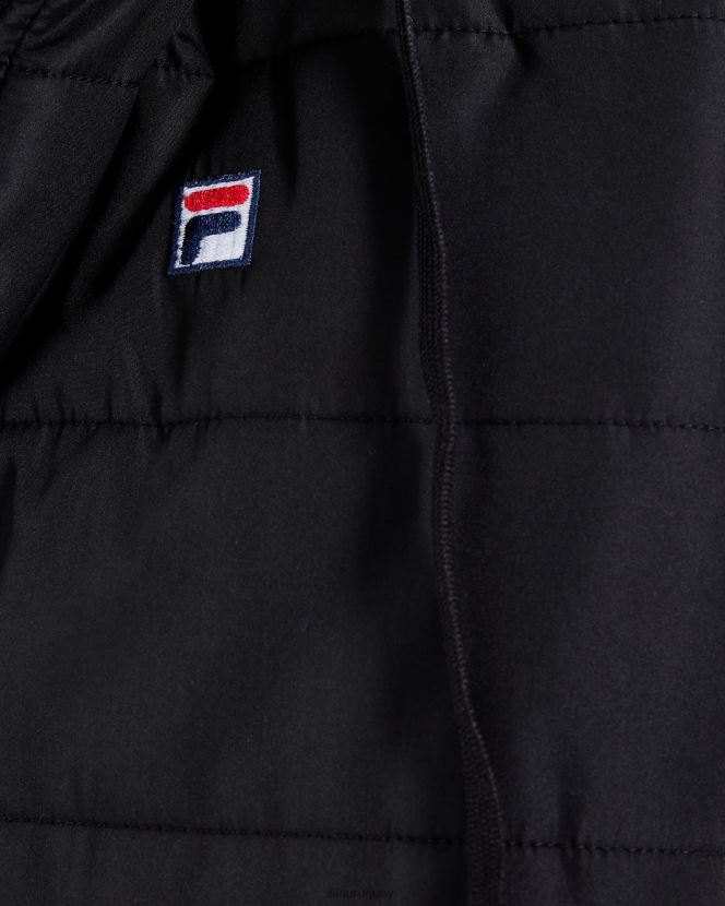 negro FILA chaleco fila julio puff negro para hombre 6L8PR22649