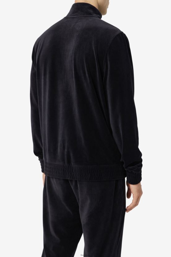 negro FILA chaqueta fila o-fit de terciopelo negra 6L8PR2826