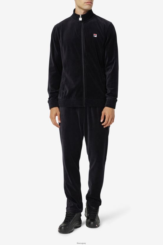 negro FILA chaqueta fila o-fit de terciopelo negra 6L8PR2826