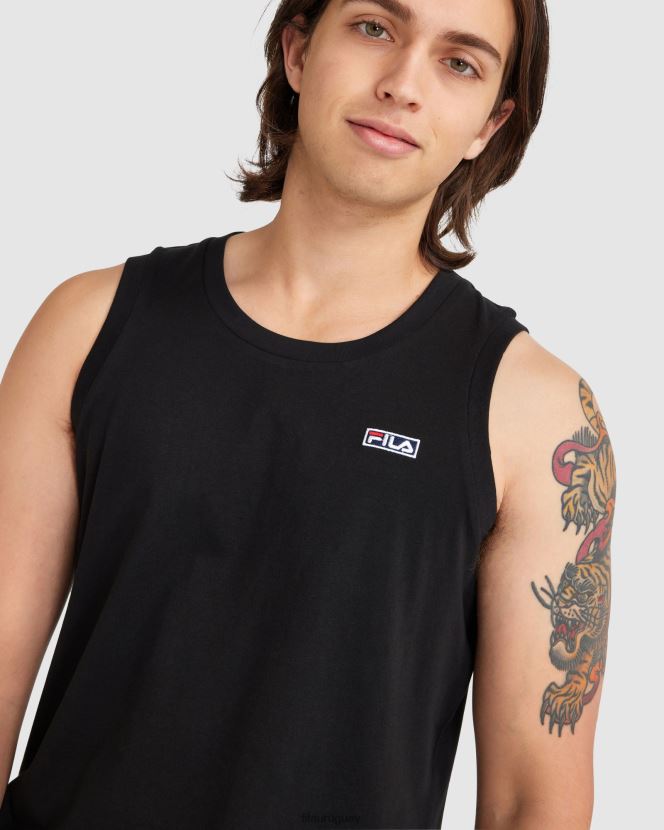 negro FILA fila cian tank negras para hombre 6L8PR22346